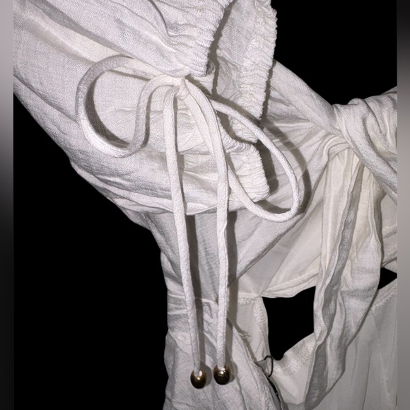 Move To My Beat Mini Dress by Hello Molly white size S - Picture 6 of 10